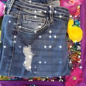 Stretchy Distressed Jeans